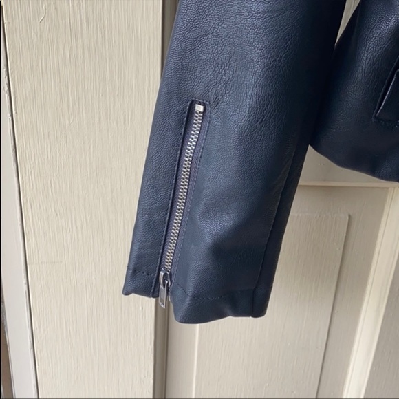 Black Leather Jacket NWT Small - Picture 5 of 9